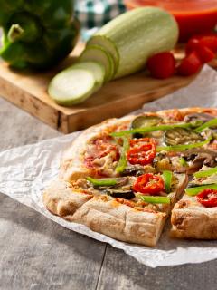 Fat Head Pizza with Pepperoni - Jalapeños