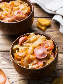 Instant Pot Cabbage Sausage Soup