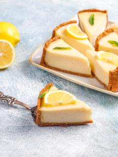 Lemon Cheesecake Jars