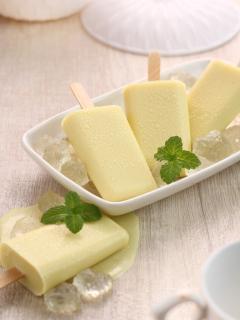 Keto Coyo Vanilla Popsicles