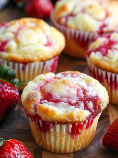 The Easiest Low-Carb Strawberry Mini Clafoutis