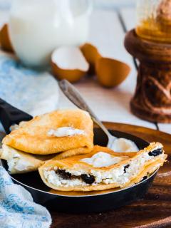 Savory Keto Cheese Pancakes