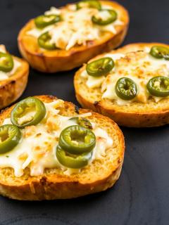 Easy Keto Jalapeño Cheese Bread